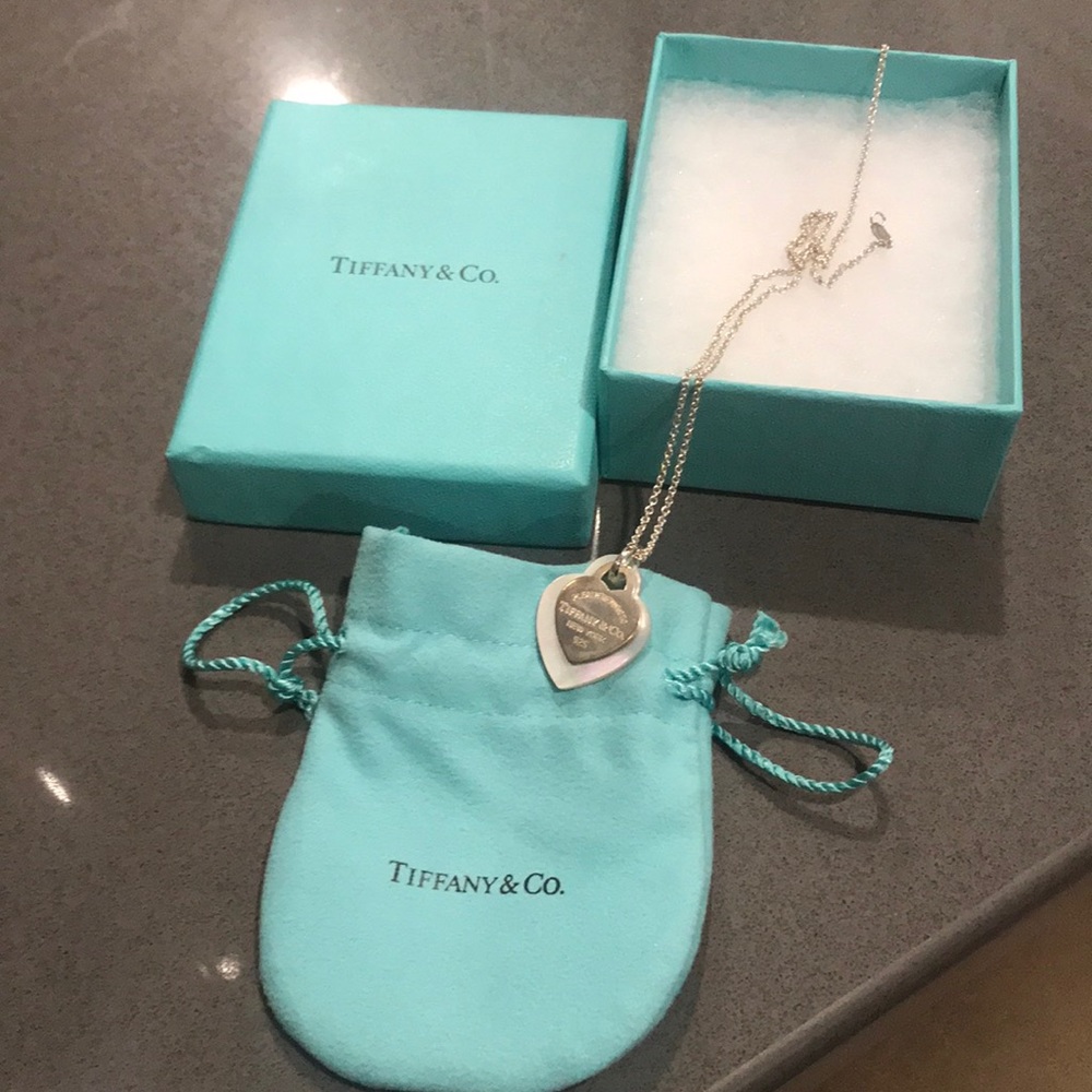 Tiffany&co heart necklace